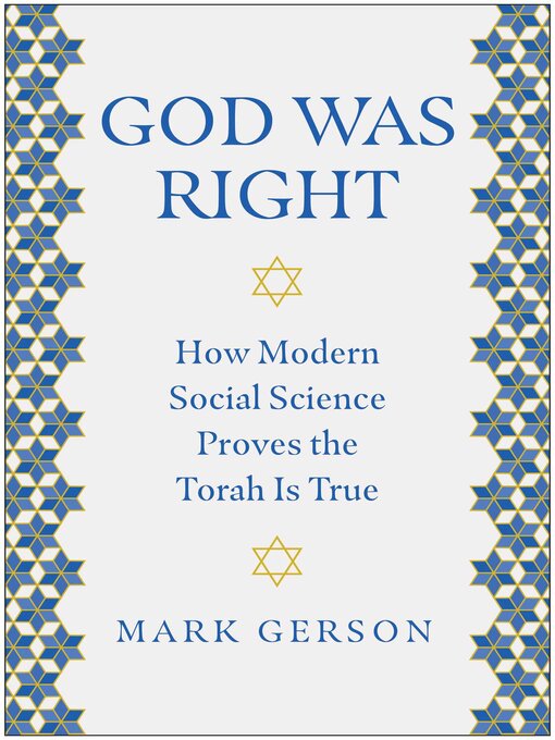 Title details for God Was Right by Mark Gerson - Available